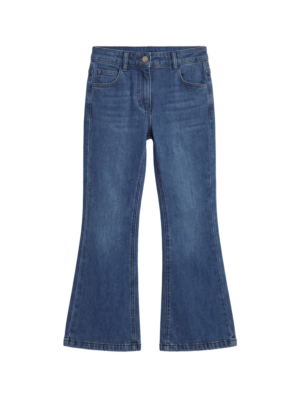 Flare Fit Medium Blue Jeans