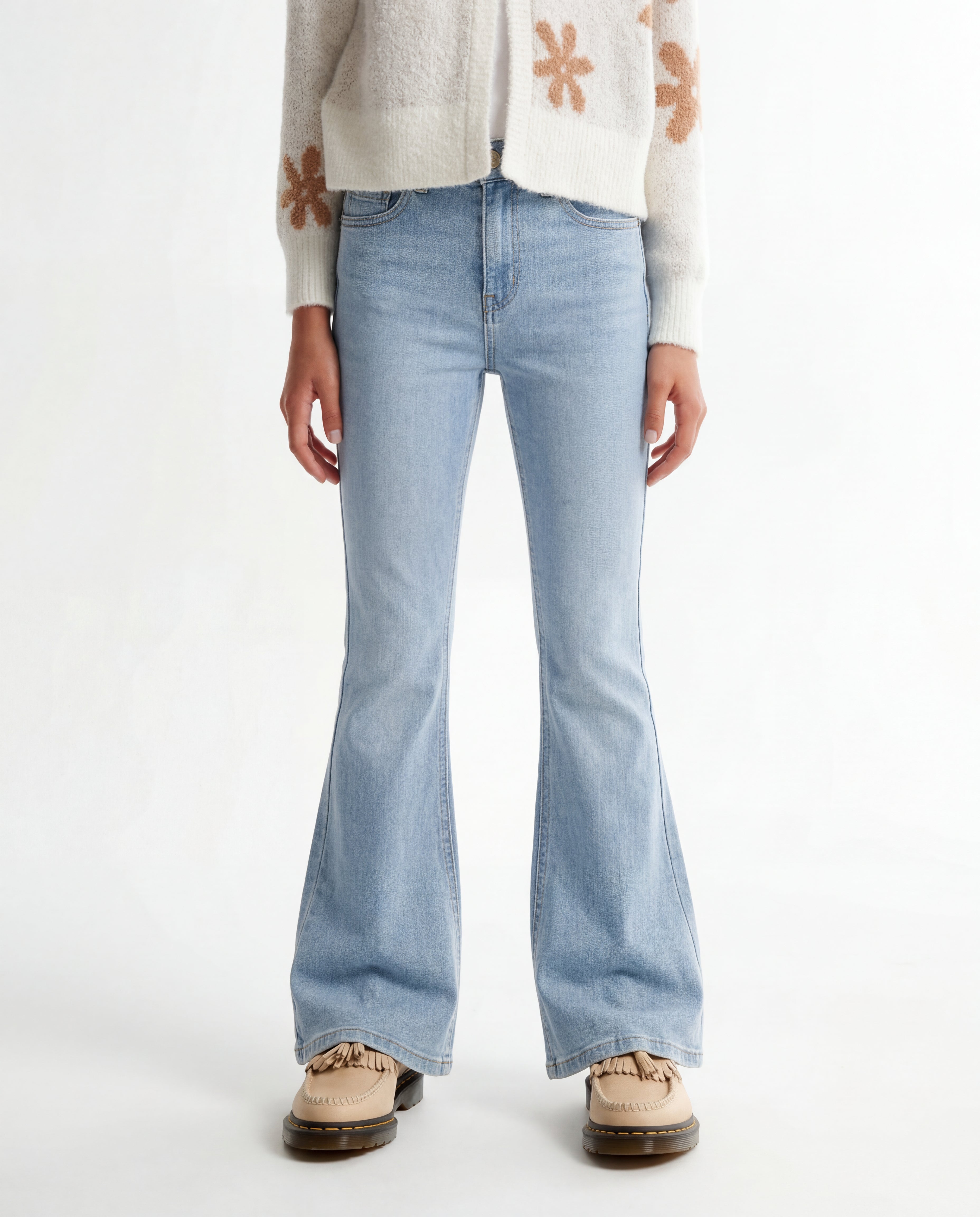 Flare Fit Light Blue Jeans