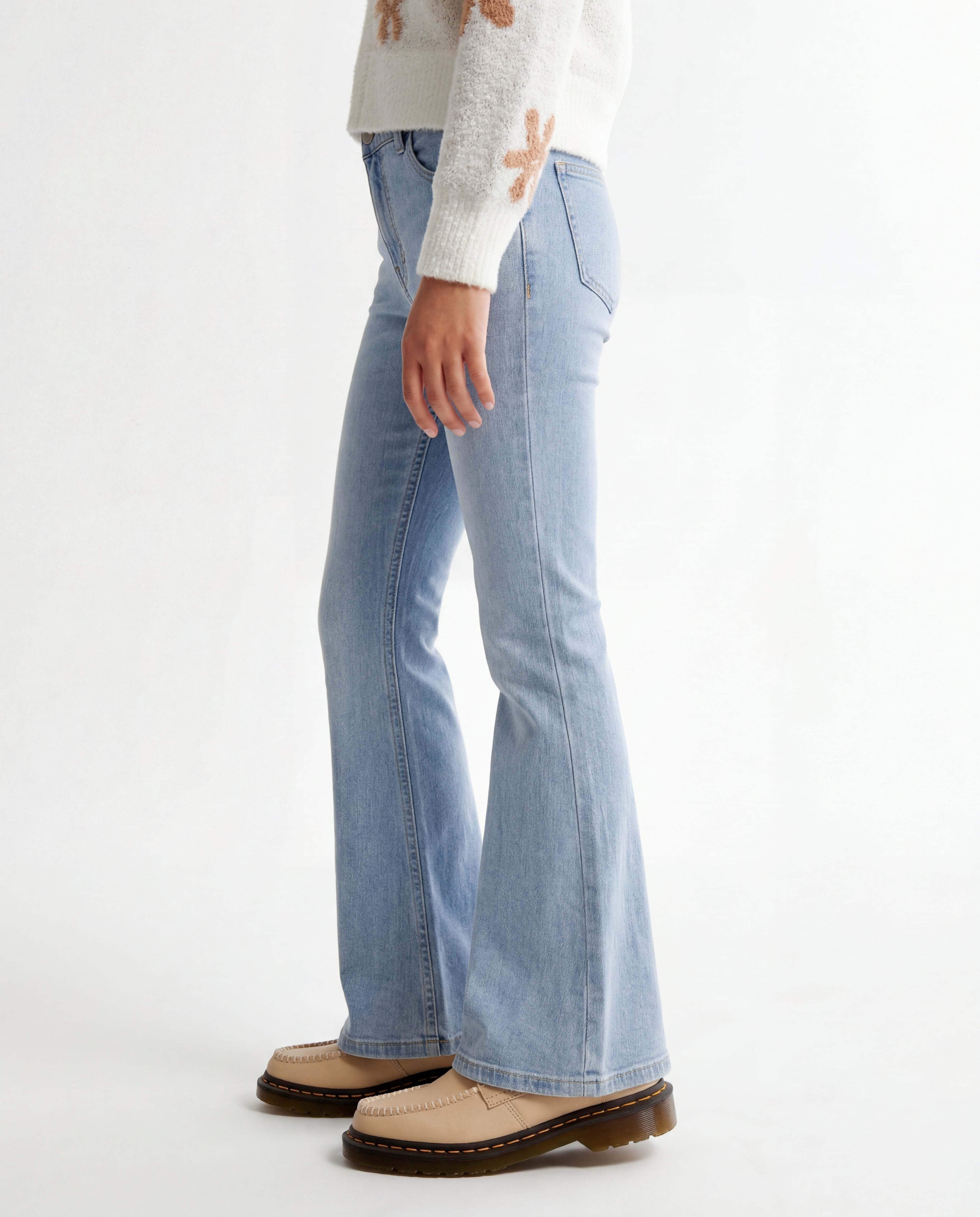 Flare Fit Light Blue Jeans
