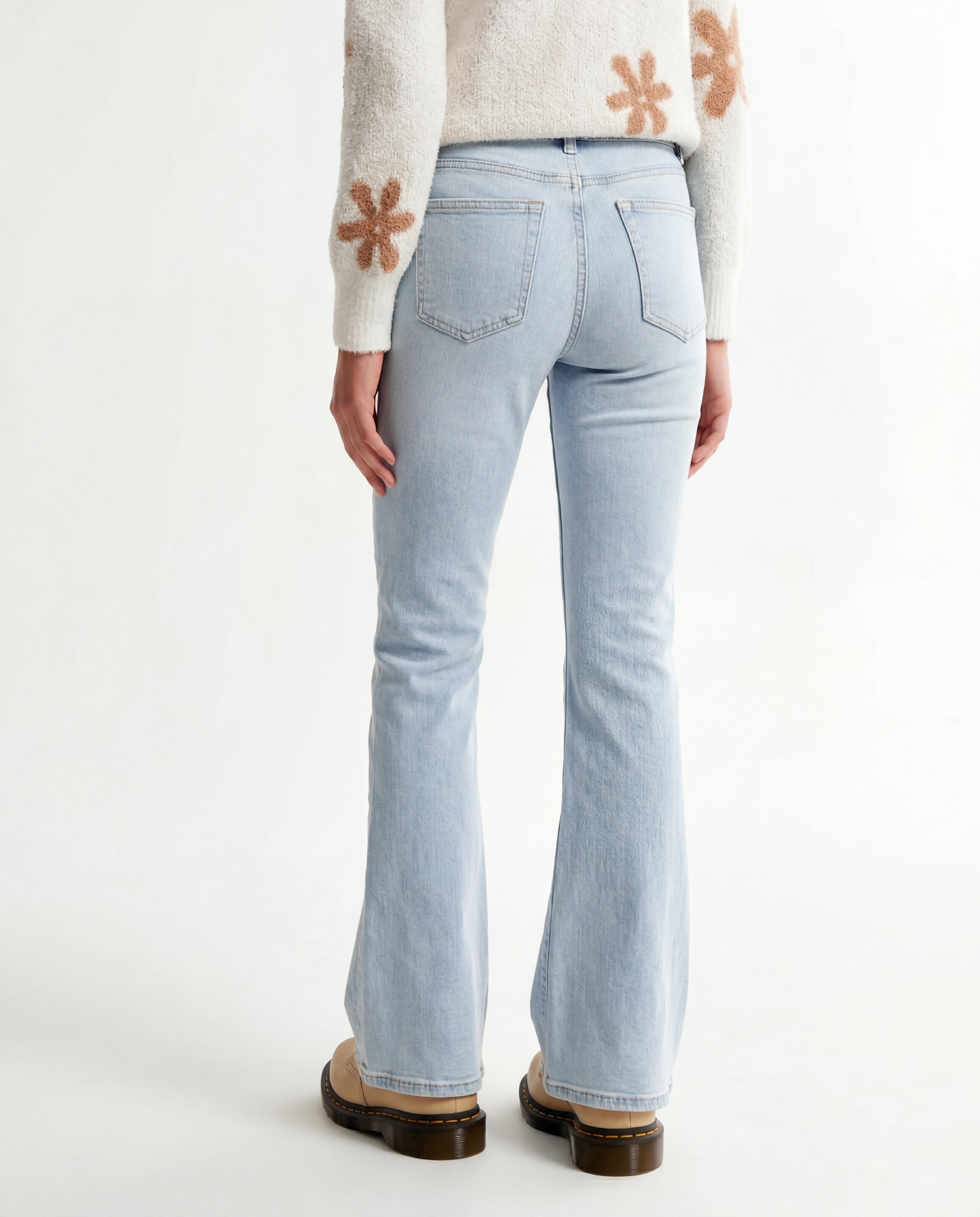 Flare Fit Light Blue Jeans