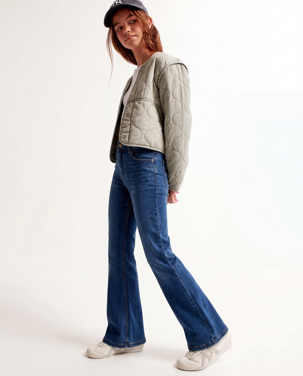 Flare Fit Medium Blue Jeans