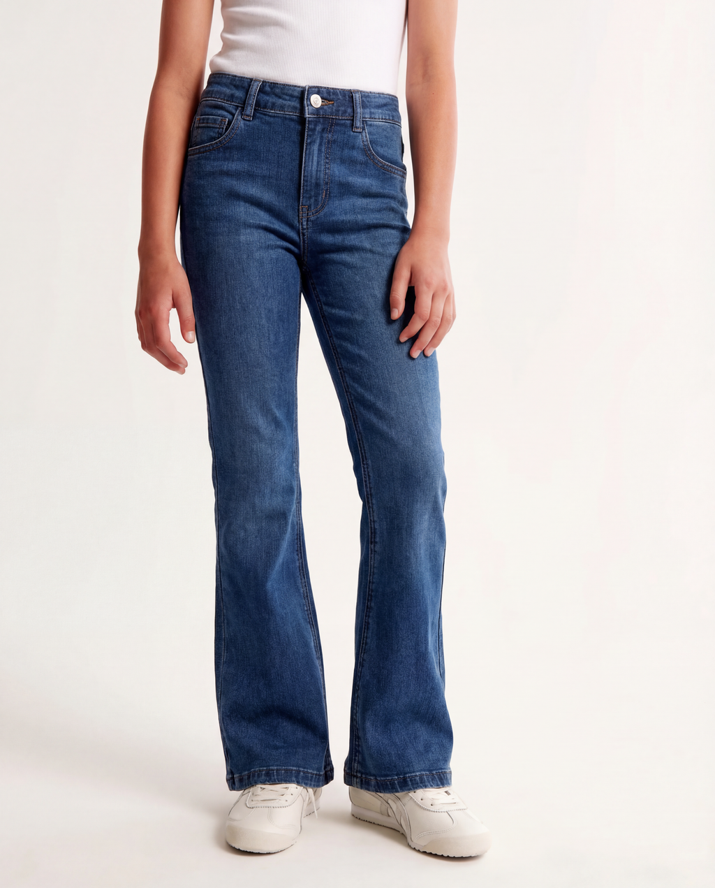 Flare Fit Medium Blue Jeans
