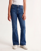 Flare Fit Medium Blue Jeans