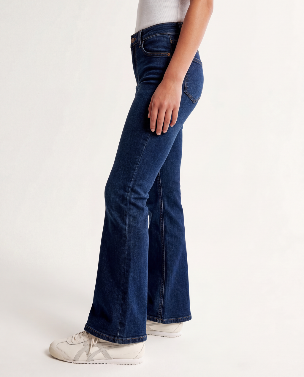 Flare Fit Medium Blue Jeans