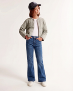 Flare Fit Medium Blue Jeans
