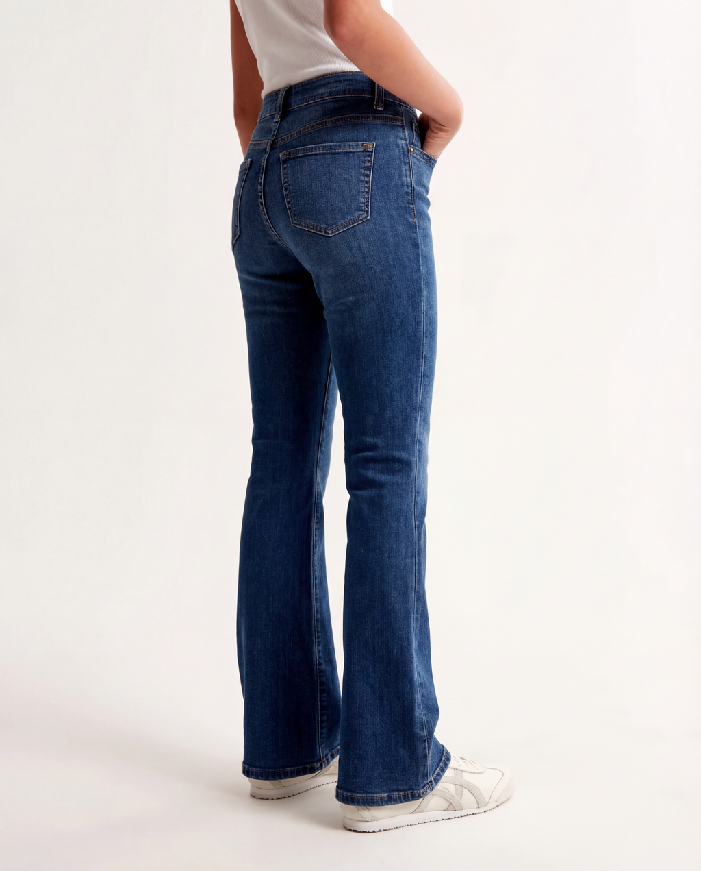 Flare Fit Medium Blue Jeans