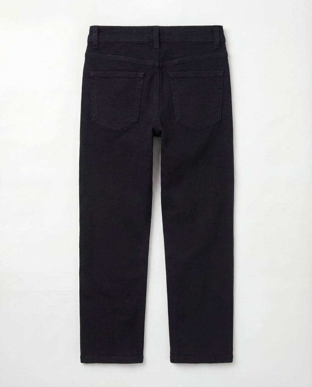 Straight Fit Black Denim Jeans