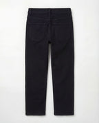 Straight Fit Black Denim Jeans