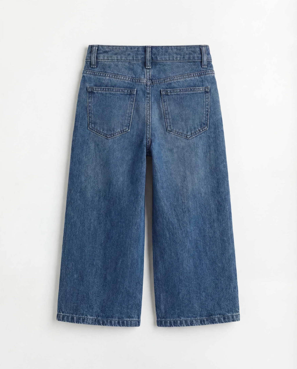 Cullotes Medium Blue Denim Jeans