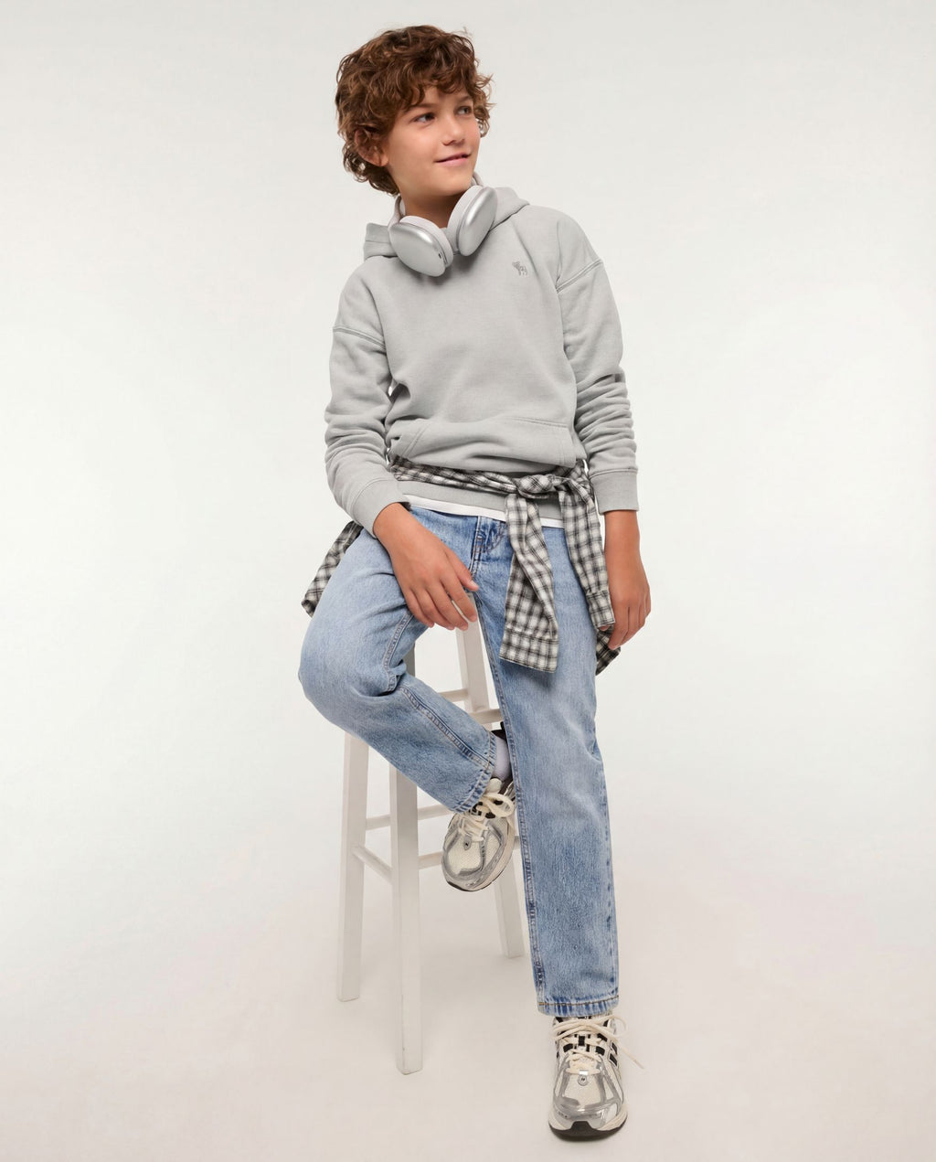 Straight Fit Light Blue Denim Jeans