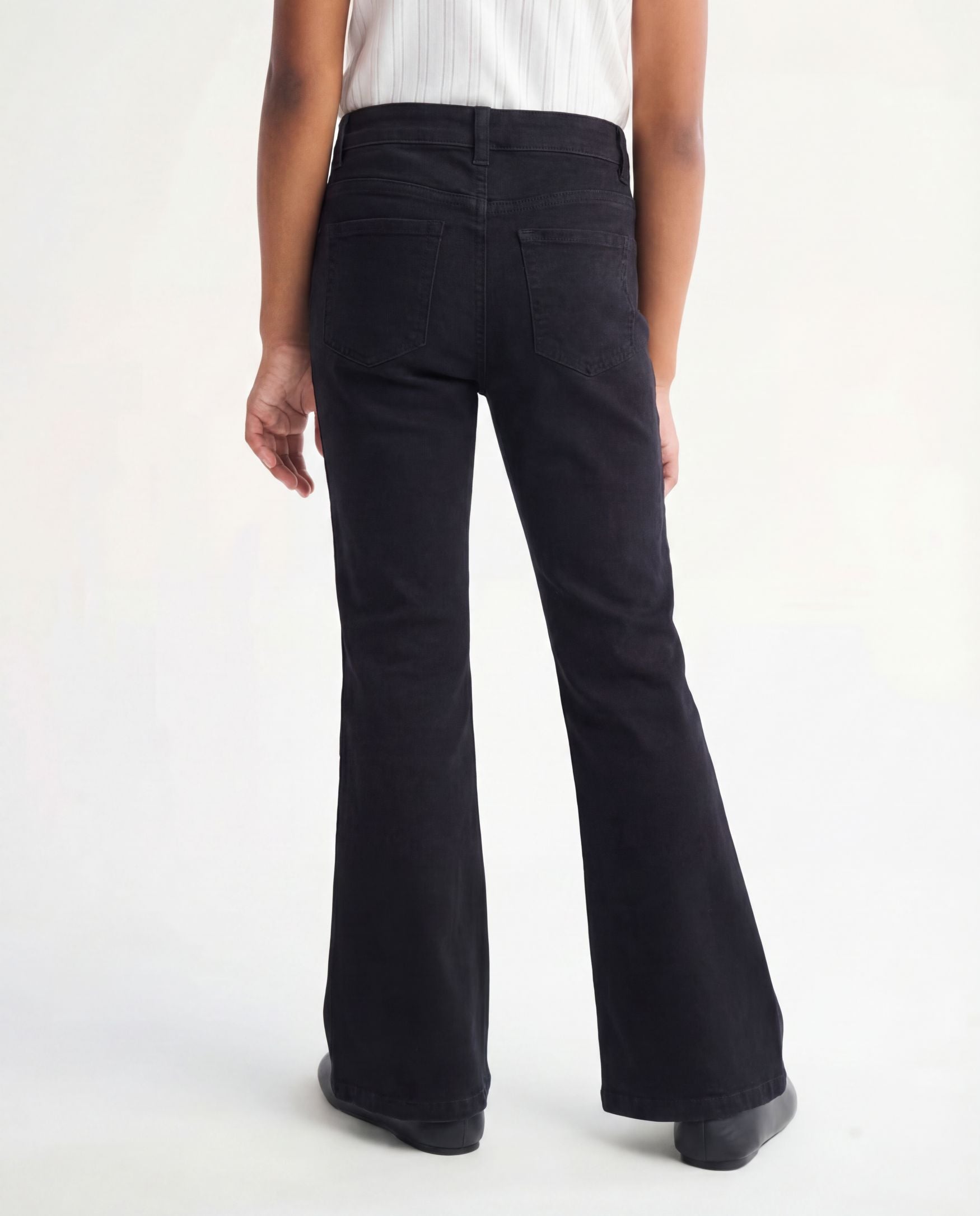 Flare Fit Black Denim Jeans