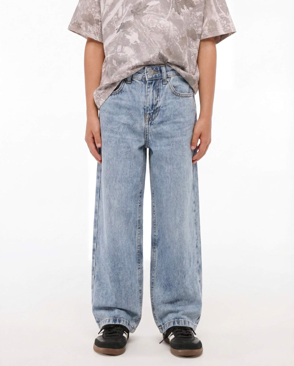 Baggy Fit Light Blue Denim Jeans