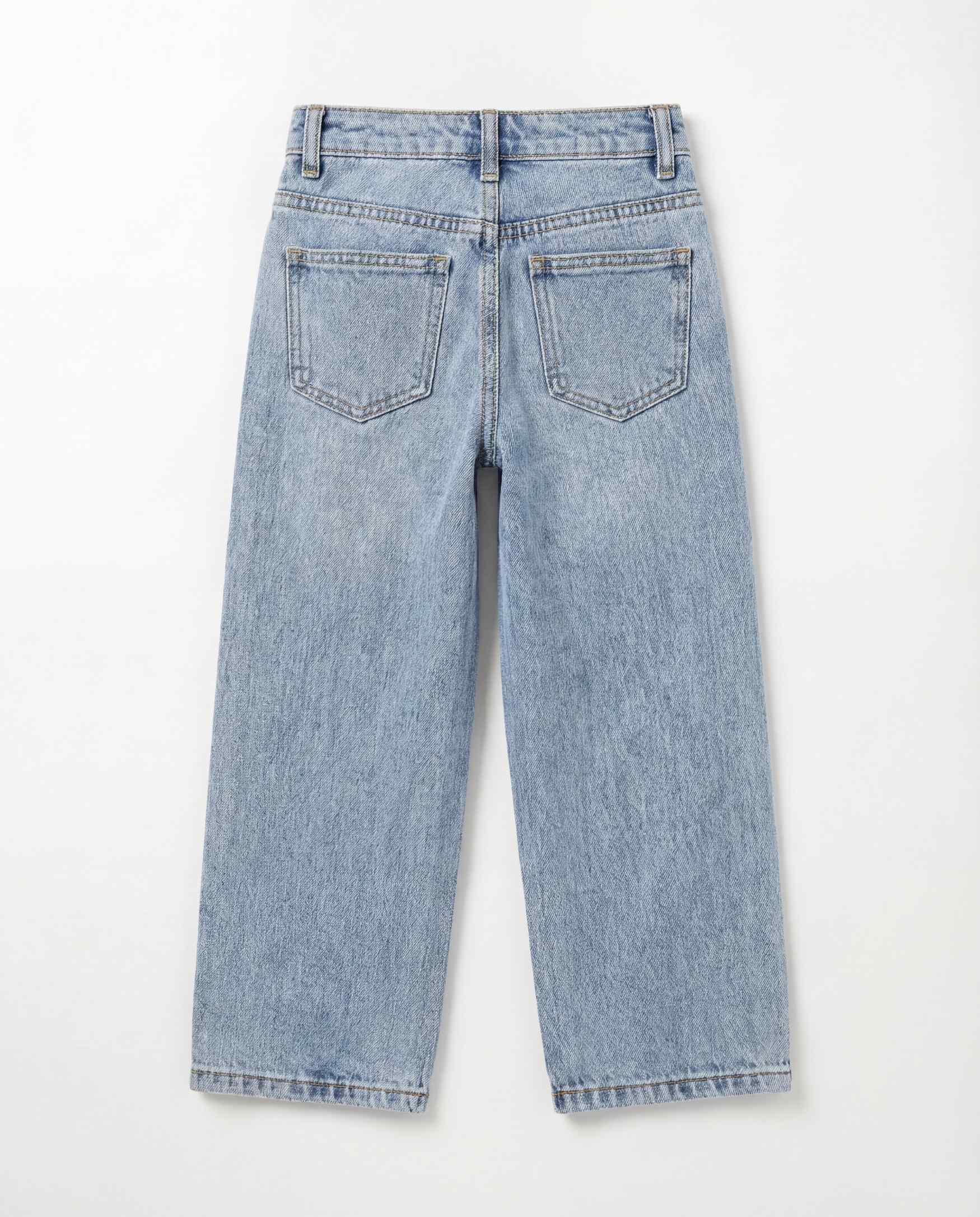 Baggy Fit Light Blue Denim Jeans