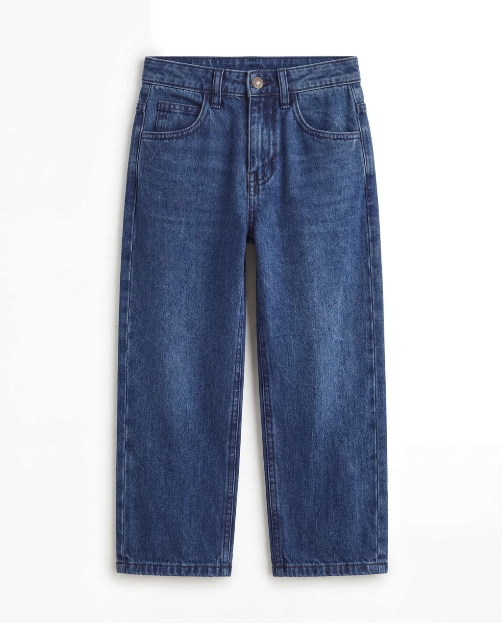 Baggy Fit Medium Blue Denim Jeans