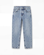 Straight Fit Light Blue Denim Jeans