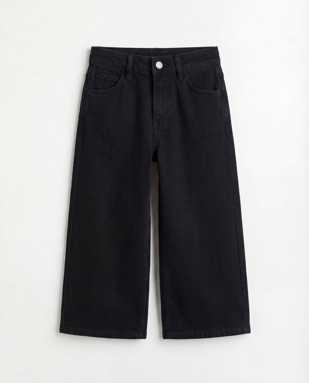 Cullotes Black Denim Jeans