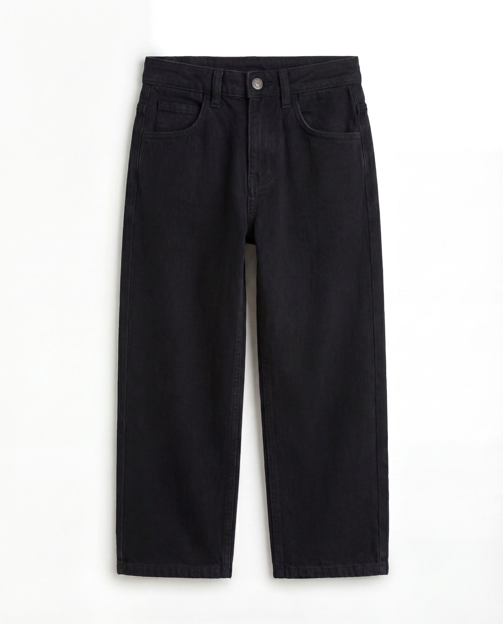 Baggy Fit Black Denim Jeans